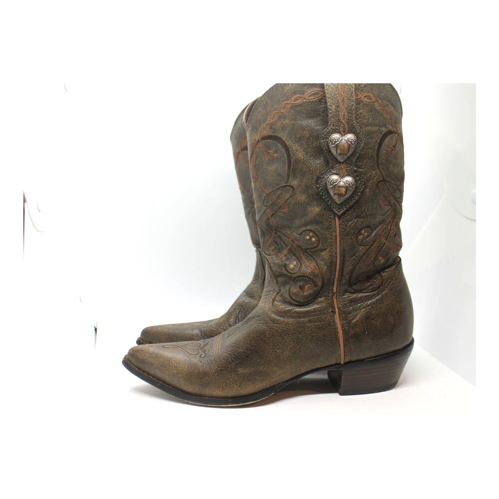 Durango Crush Heartbreaker Cowgirl Boots sz 10